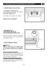 Preview for 45 page of Brandt AG826 Instructions For Installation And Use Manual