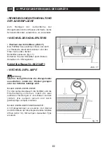 Preview for 60 page of Brandt AG826 Instructions For Installation And Use Manual