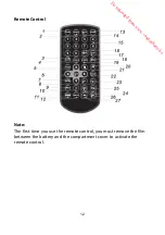 Preview for 12 page of Brandt BDVDP7X2 CARKIT Instruction Manual