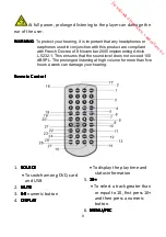 Preview for 10 page of Brandt BDVDP9210 Instruction Manual