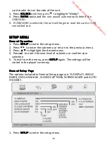 Preview for 17 page of Brandt BDVDP9210 Instruction Manual