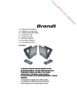 Preview for 1 page of Brandt BDVDP9X3 Instruction Manual