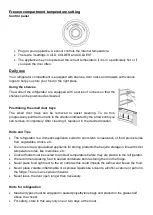 Preview for 39 page of Brandt BFD6540NW Instruction Manual