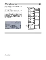 Preview for 23 page of Brandt bfl 2322 bw Operating And Installation Instructions