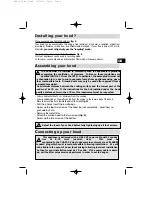 Preview for 5 page of Brandt Box hood User Manual