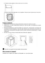 Preview for 14 page of Brandt BST514FSW Instruction Manual