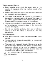 Preview for 17 page of Brandt CR1500NR Instruction Manual