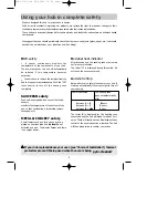 Preview for 3 page of Brandt TI200 Operating And Installation Manual