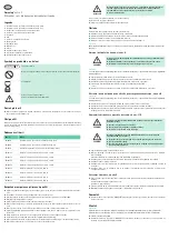 Preview for 30 page of Braun Aesculap activ C Instructions For Use/Technical Description