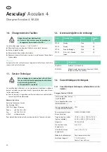 Preview for 32 page of Braun Aesculap GA320 Instructions For Use/Technical Description