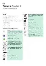 Preview for 34 page of Braun Aesculap GA320 Instructions For Use/Technical Description