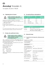 Preview for 62 page of Braun Aesculap GA320 Instructions For Use/Technical Description