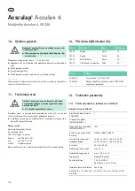 Preview for 102 page of Braun Aesculap GA320 Instructions For Use/Technical Description