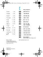 Preview for 2 page of Braun Exact Power battery EP 15 Manual