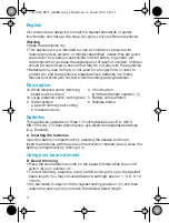 Preview for 4 page of Braun Exact Power battery EP 15 Manual