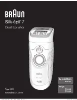 Braun Silk-epil 7 User Manual preview