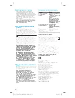 Preview for 52 page of Braun TexStyle 3 TS 320 User Manual