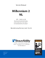 Preview for 1 page of BraunAbility Millennium 2 NL Series Service Manual