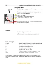 Preview for 21 page of Brauniger IQ-ONE Operating Instructions Manual