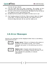 Preview for 37 page of Bräunlich Quick Tools QU3205 User Manual