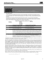 Preview for 26 page of Brave 200 Series Operator'S Manual