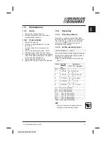 Preview for 13 page of BRAVILOR BONAMAT RLX 131 Operating Instructions Manual