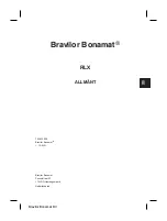 Preview for 51 page of BRAVILOR BONAMAT RLX 131 Operating Instructions Manual