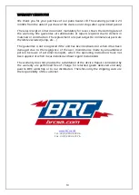 Preview for 10 page of BRC IR 1000 Operating Instructions Manual