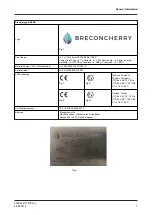 Preview for 7 page of Breconcherry Planetary Gear PEEK Operating Instruction