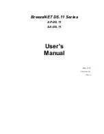 BreezeCOM AP-DS.11 User Manual preview