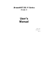 BreezeCOM PC-DS.11 User Manual preview