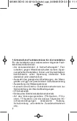 Preview for 2 page of brennenstuhl BDI-S 2 30 Directions For Use Manual