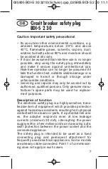 Preview for 7 page of brennenstuhl BDI-S 2 30 Directions For Use Manual