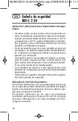 Preview for 16 page of brennenstuhl BDI-S 2 30 Directions For Use Manual