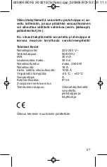 Preview for 27 page of brennenstuhl BDI-S 2 30 Directions For Use Manual