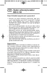 Preview for 31 page of brennenstuhl BDI-S 2 30 Directions For Use Manual