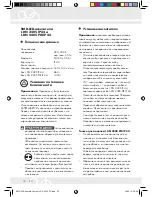 Preview for 32 page of brennenstuhl LDN 2405 IP44 Operation And Safety Notes