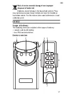 Preview for 17 page of brennenstuhl RCS 1044 N Comfort Operating Manual