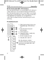 Preview for 4 page of brennenstuhl Secure-Tec 19.500 A Operating Instructions Manual