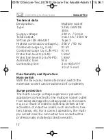 Preview for 12 page of brennenstuhl Secure-Tec 19.500 A Operating Instructions Manual