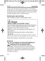 Preview for 14 page of brennenstuhl Secure-Tec 19.500 A Operating Instructions Manual