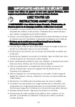 Preview for 13 page of Brentwood Appliances TS-825 Operating And Safety Instructions Manual