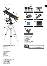 Preview for 3 page of Bresser National Geographic 76/700 EQ Operating Instructions Manual