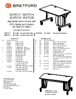 Preview for 1 page of Bretford 35XTC17 Assembly Instructions