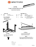 Preview for 1 page of Bretford CFPS Assembly Instructions