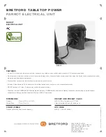 Preview for 1 page of Bretford MPP-15 Product Information