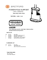 Preview for 1 page of Bretford MSP-C144 Assembly Instructions Manual