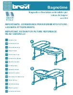 Preview for 1 page of Brevi Bagnotime 594 Instructions For Use Manual