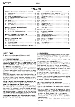 Preview for 6 page of breviglieri B250V Operating And Maintenance, Spare Parts