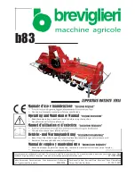 Preview for 1 page of breviglieri b83 Operating And Maintenance Manual